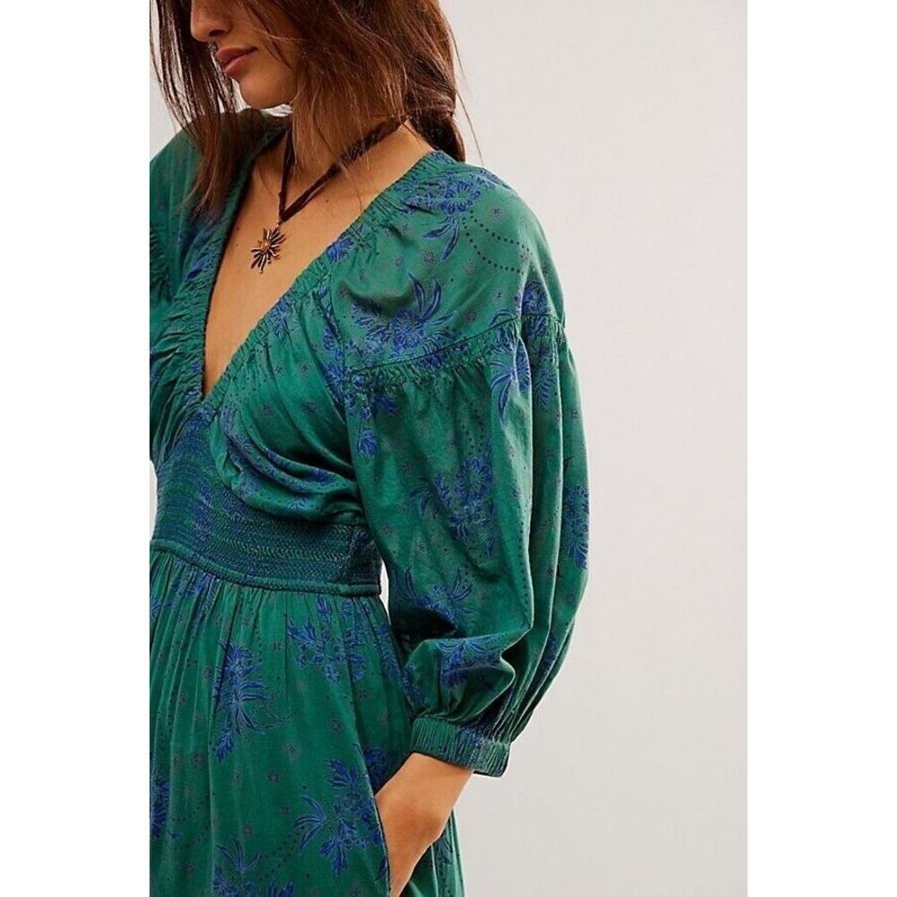 New Free People Golden Hour Maxi Dress Size Large. - Picture 4 of 10